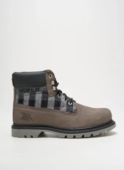 Bottines/boots Cat Gris Talon Bas