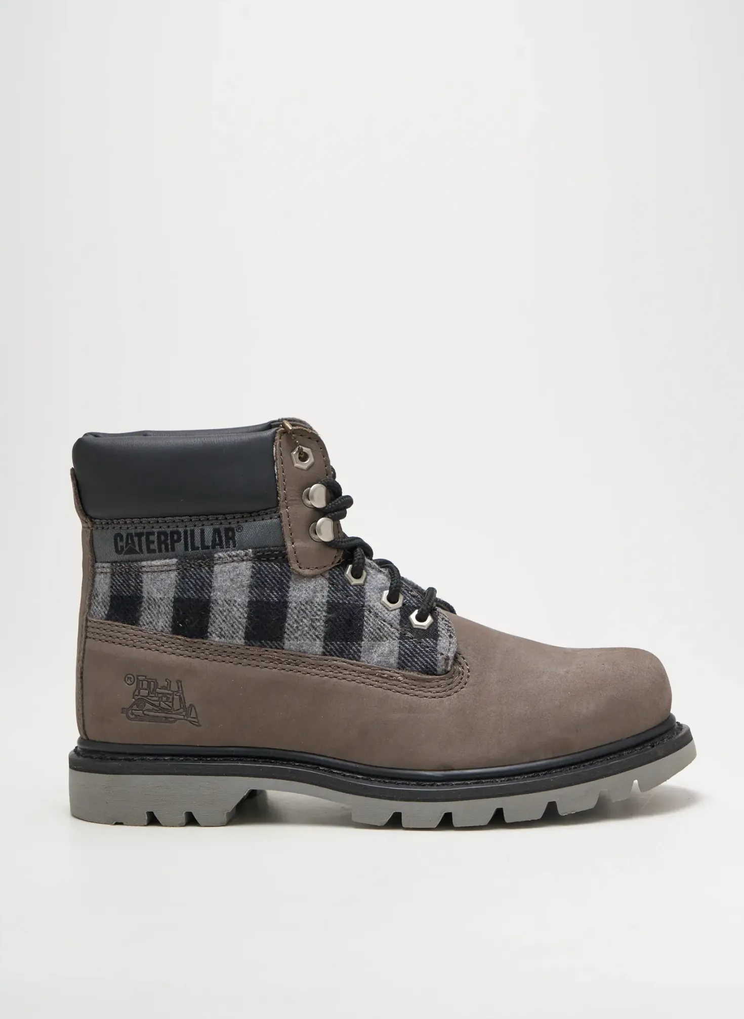 Bottines/boots Cat Gris Talon Bas