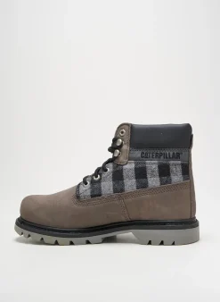 Bottines/boots Cat Gris Talon Bas