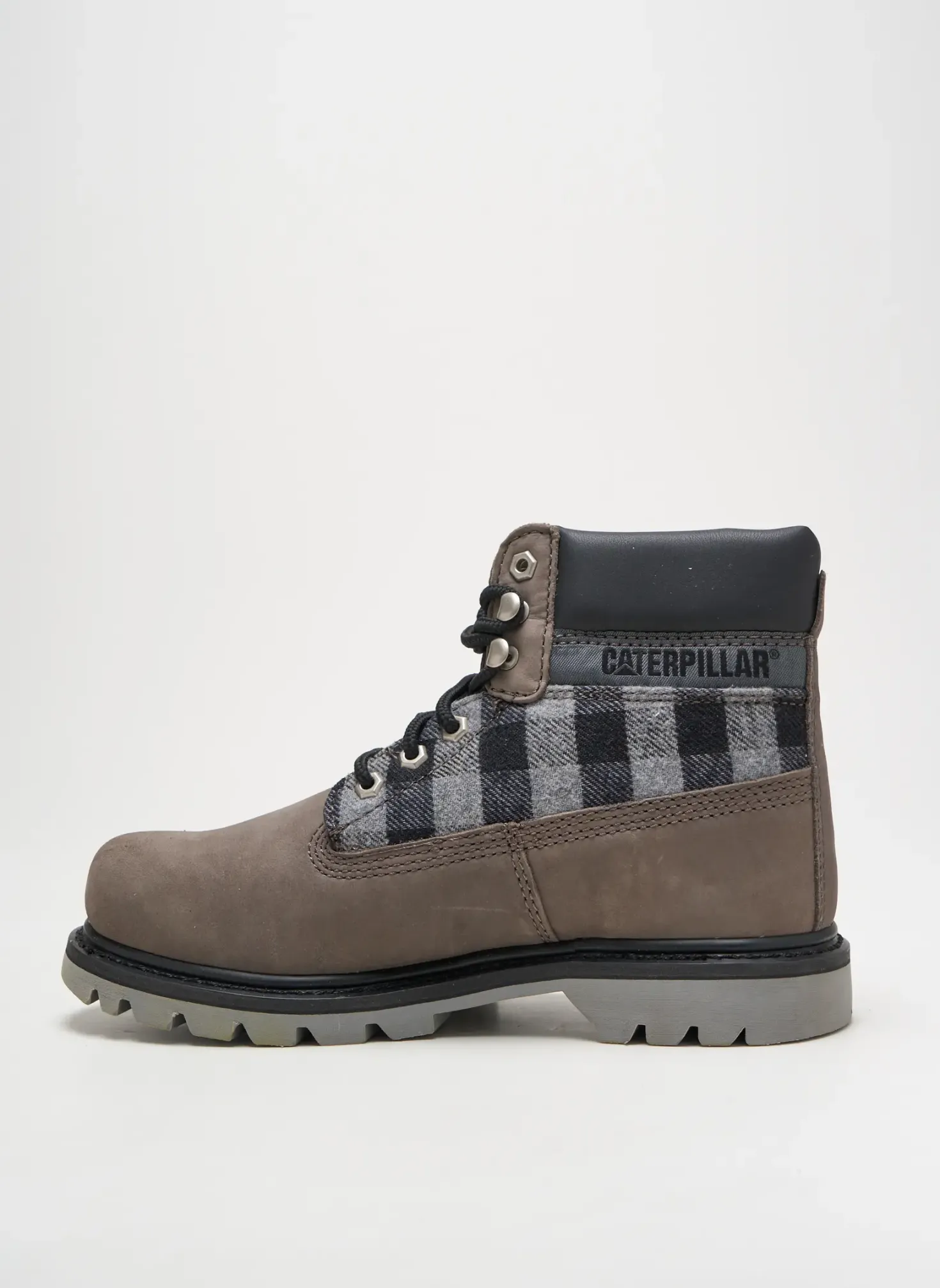 Bottines/boots Cat Gris Talon Bas