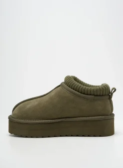 Bottines/boots Colors Of California Vert Talon De 4 À 6cm