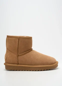 Bottines/boots Colors Of California Marron Talon Plat Jusqu'à 3cm