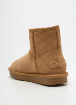 Bottines/boots Colors Of California Marron Talon Plat Jusqu'à 3cm