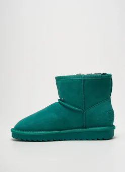 Bottines/boots Colors Of California Vert Talon Plat Jusqu'à 3cm