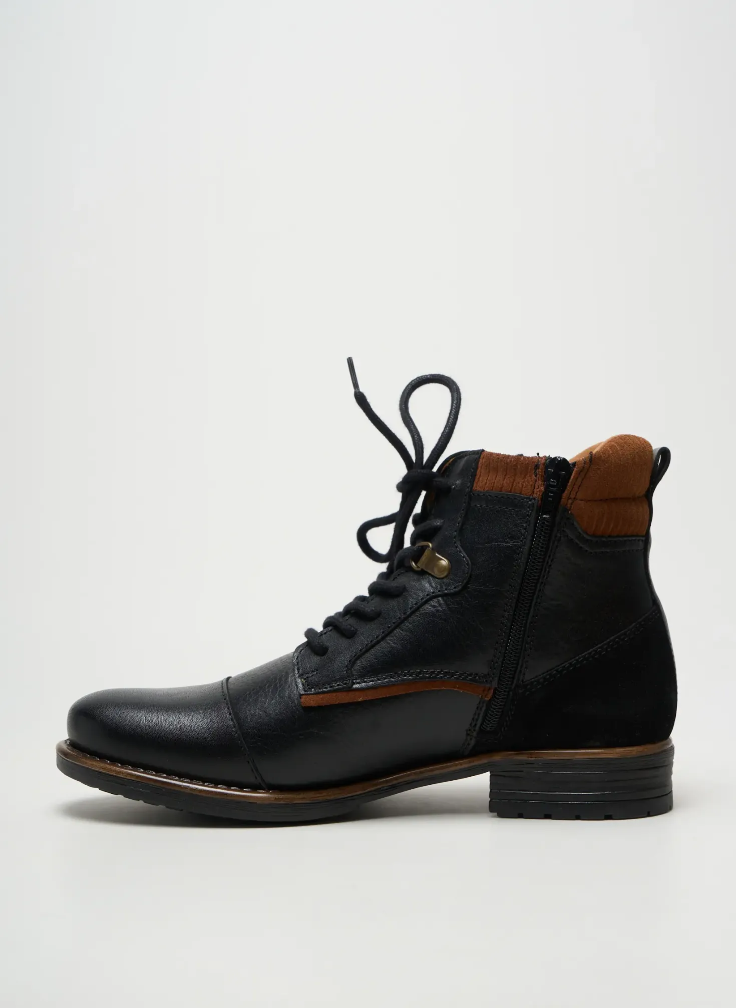 Bottines/boots Cotemer Noir Talon Bas