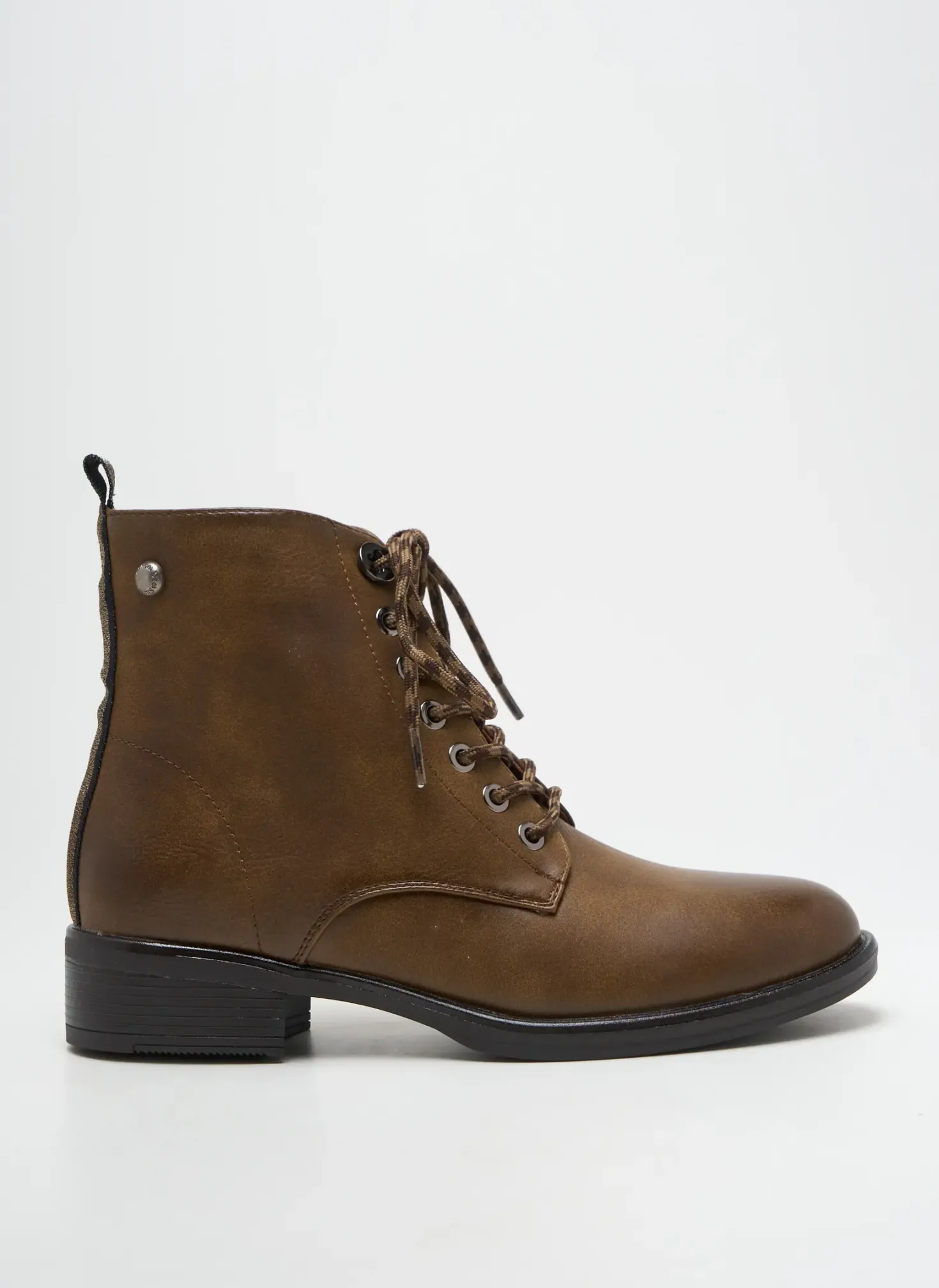 Bottines/boots Dées Shoes Marron Talon Plat Jusqu'à 3cm