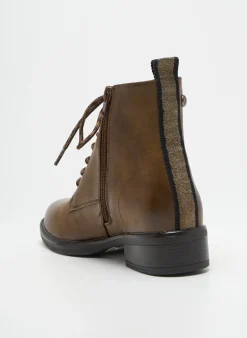Bottines/boots Dées Shoes Marron Talon Plat Jusqu'à 3cm
