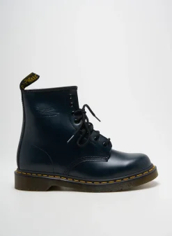 Bottines/boots Dr Martens Bleu Talon Plat Jusqu'à 3cm