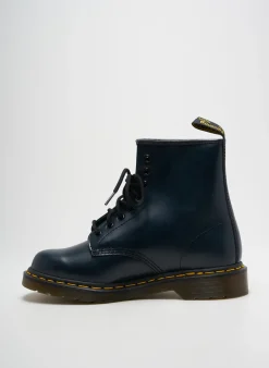 Bottines/boots Dr Martens Bleu Talon Plat Jusqu'à 3cm