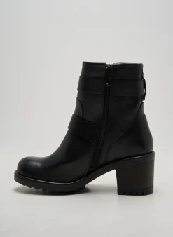 Bottines/boots E-cow Noir Talon De 4 À 6cm