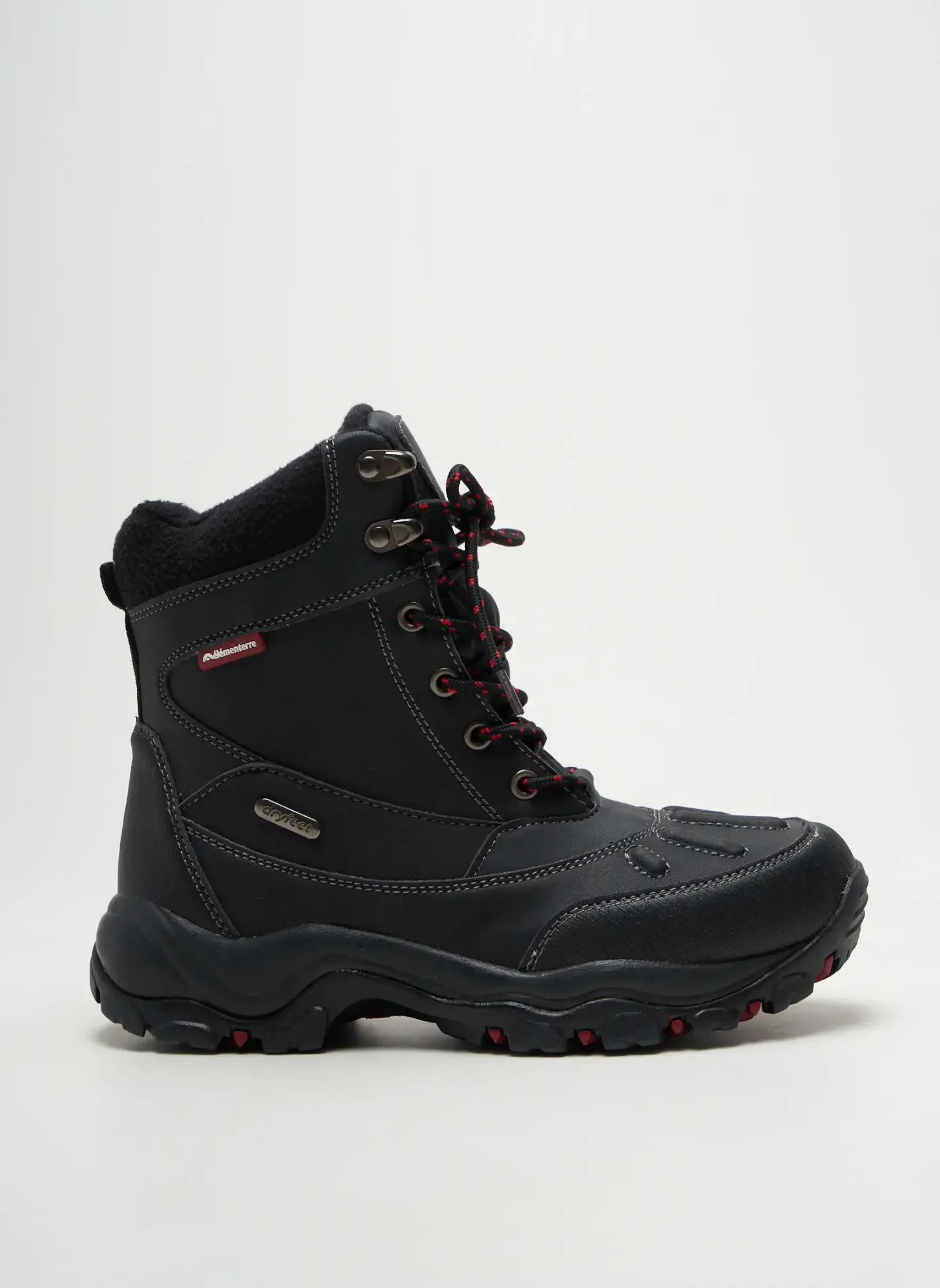 Bottines/boots Elementerre Noir Bout Rond