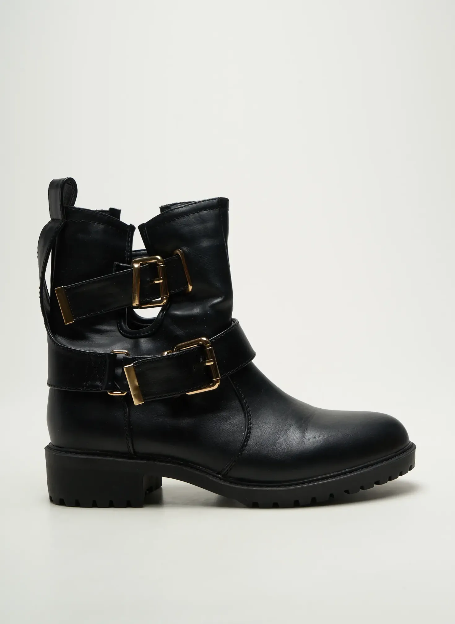 Bottines/boots Francesco Milano Noir Talon De 4 À 6cm