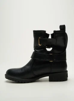 Bottines/boots Francesco Milano Noir Talon De 4 À 6cm