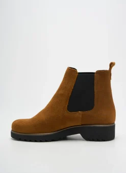 Bottines/boots Hirica Marron Talon Plat Jusqu'à 3cm