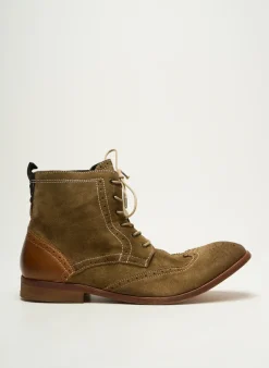 Bottines/boots Hudson Marron Talon Bas