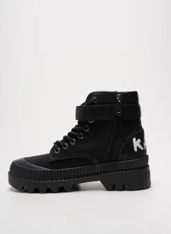 Bottines/boots Karl Lagerfeld Noir Talon Plat Jusqu'à 3cm
