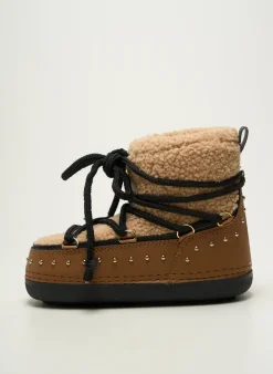 Bottines/boots Kelara Marron Talon Plat Jusqu'à 3cm