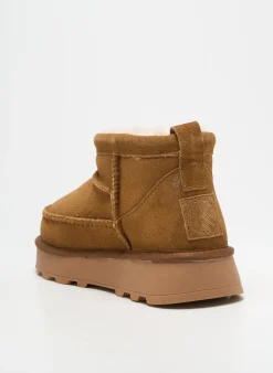 Bottines/boots Kelara Marron Talon De 4 À 6cm