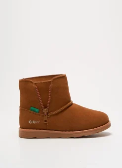 Bottines/boots Kickers Marron Bout Rond