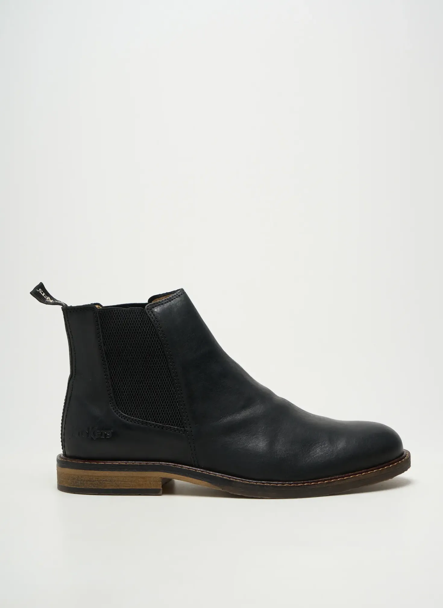 Bottines/boots Kickers Noir Talon Bas