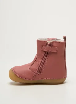 Bottines/boots Kickers Rose Bout Rond