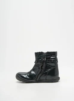Bottines/boots Little Mary Noir Bout Rond