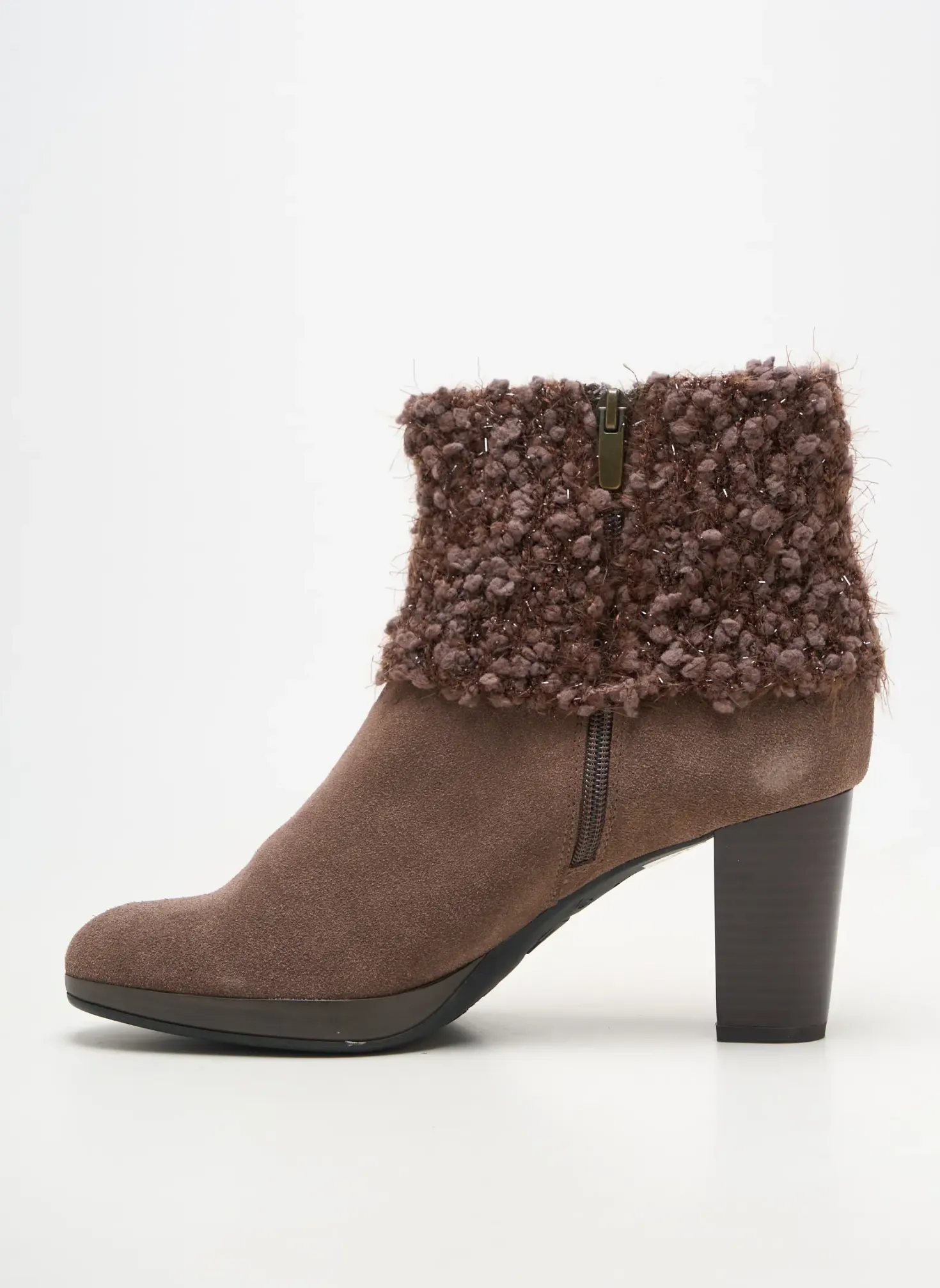 Bottines/boots Madison Marron Talon De 7 À 9cm