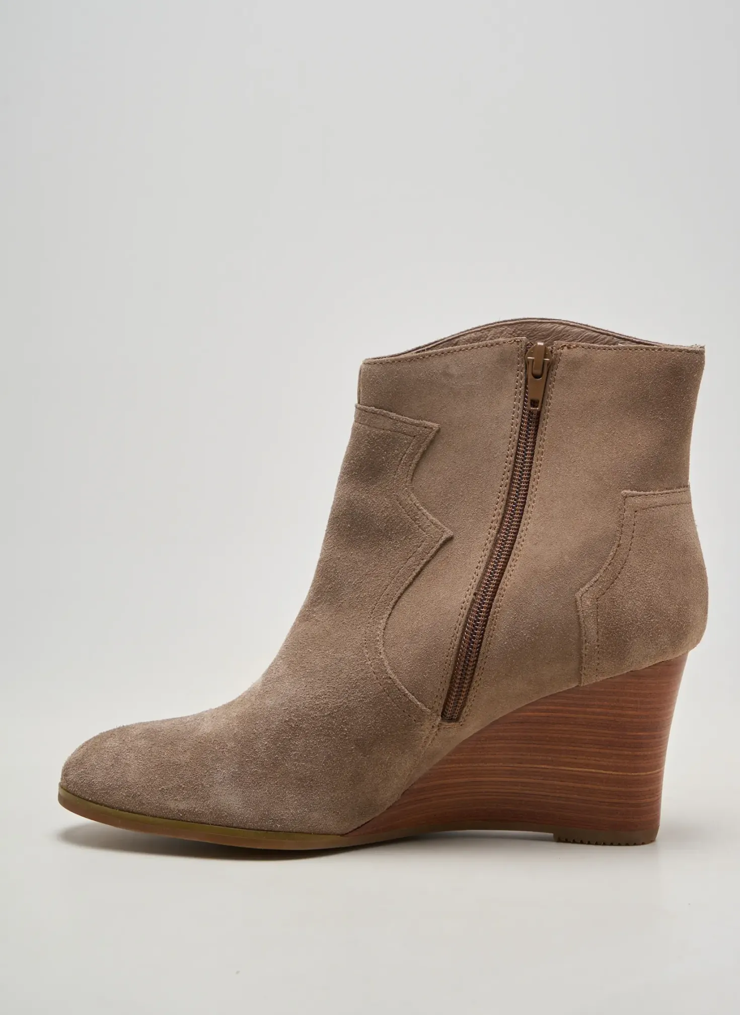 Bottines/boots Mam'zelle Beige Talon De 7 À 9cm