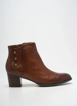Bottines/boots Mam'zelle Marron Talon De 4 À 6cm