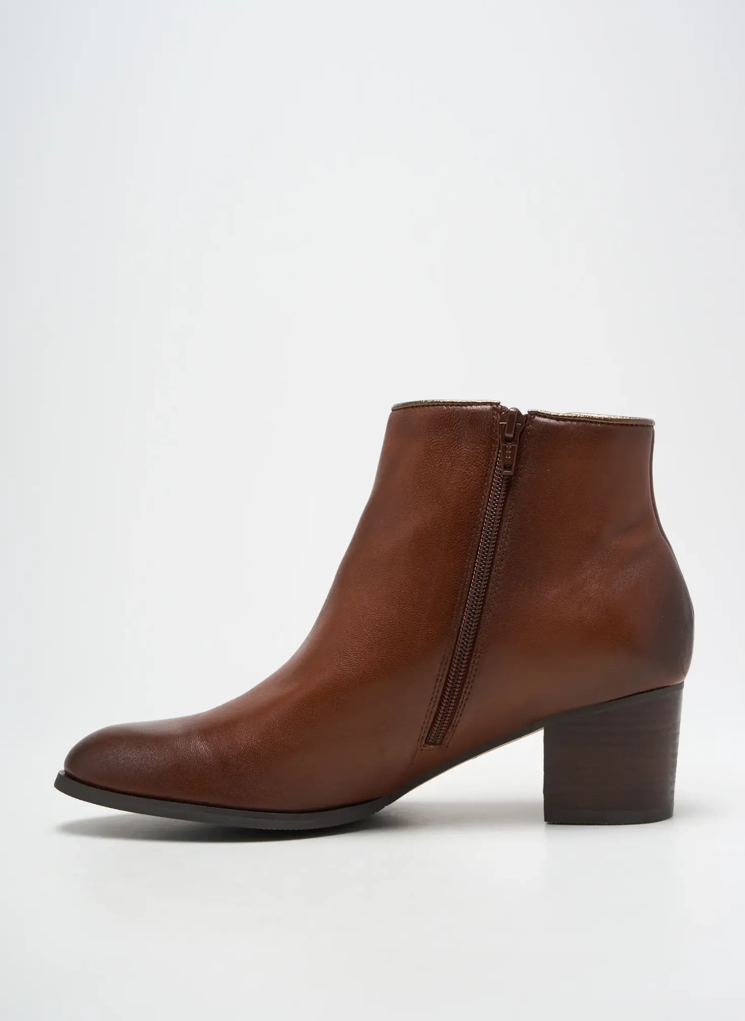 Bottines/boots Mam'zelle Marron Talon De 4 À 6cm