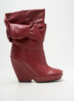 Bottines/boots Marc By Marc Jacobs Rouge Talon Haut De 10cm Et Plus