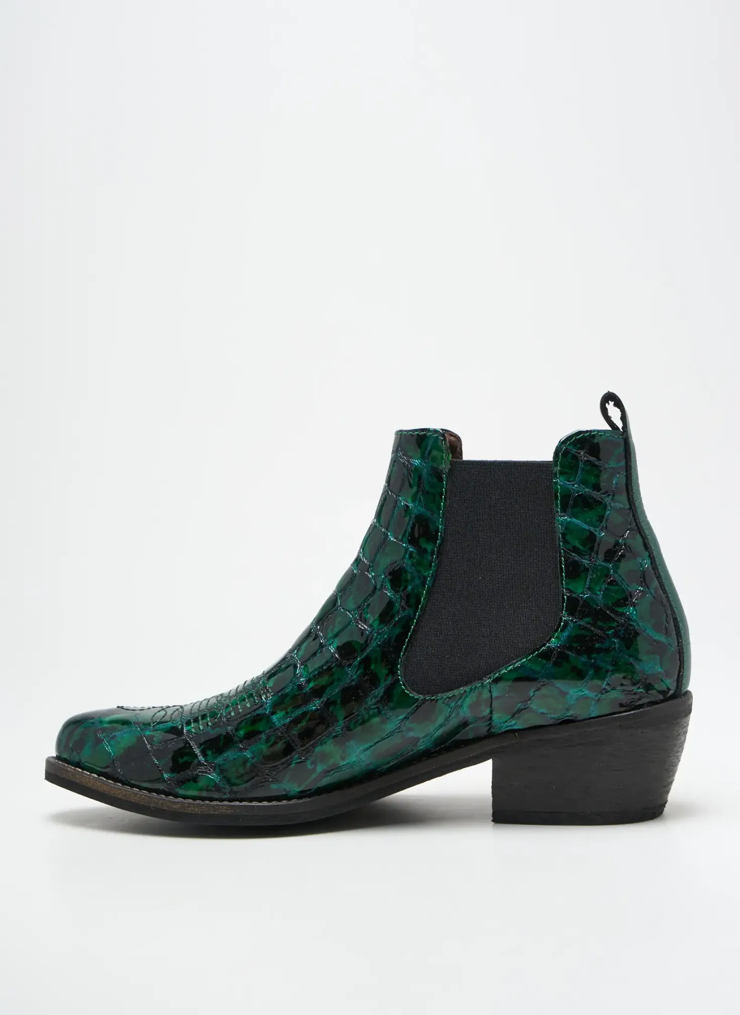 Bottines/boots Minka Design Vert Talon De 4 À 6cm
