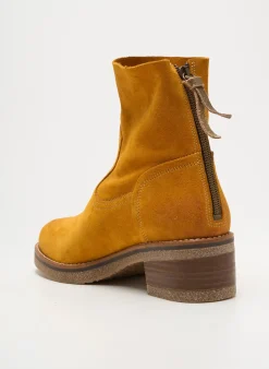 Bottines/boots Mkd Jaune Talon De 4 À 6cm