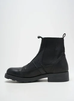 Bottines/boots Oxs Noir Talon Bas