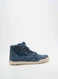 Bottines/boots Palladium Bleu Bout Rond