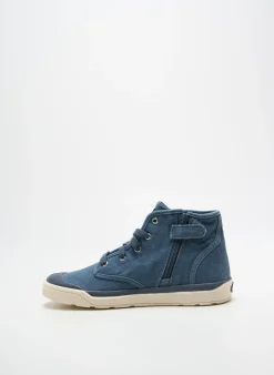 Bottines/boots Palladium Bleu Bout Rond