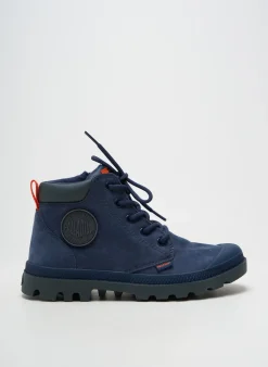 Bottines/boots Palladium Bleu Bout Rond