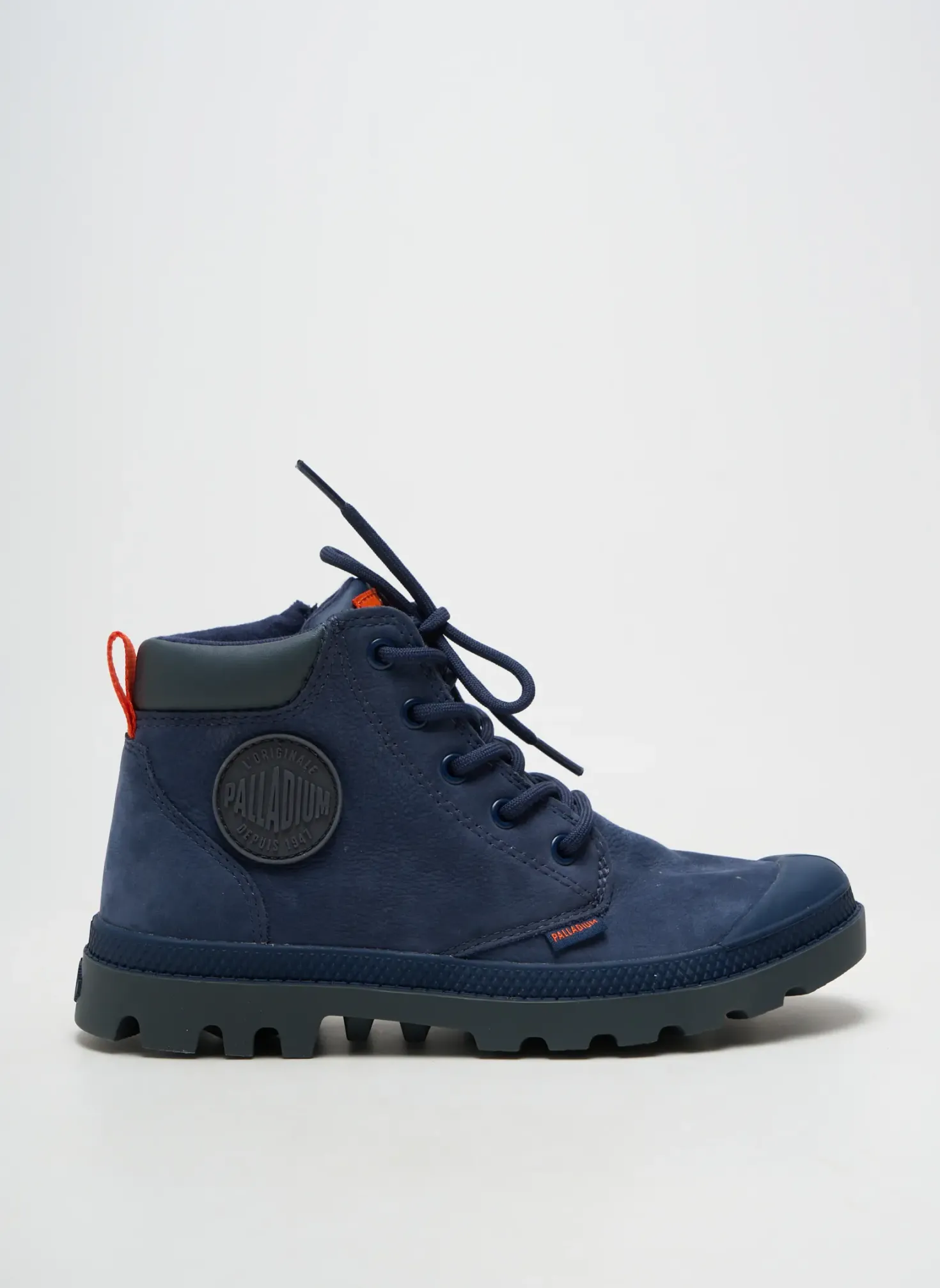 Bottines/boots Palladium Bleu Bout Rond