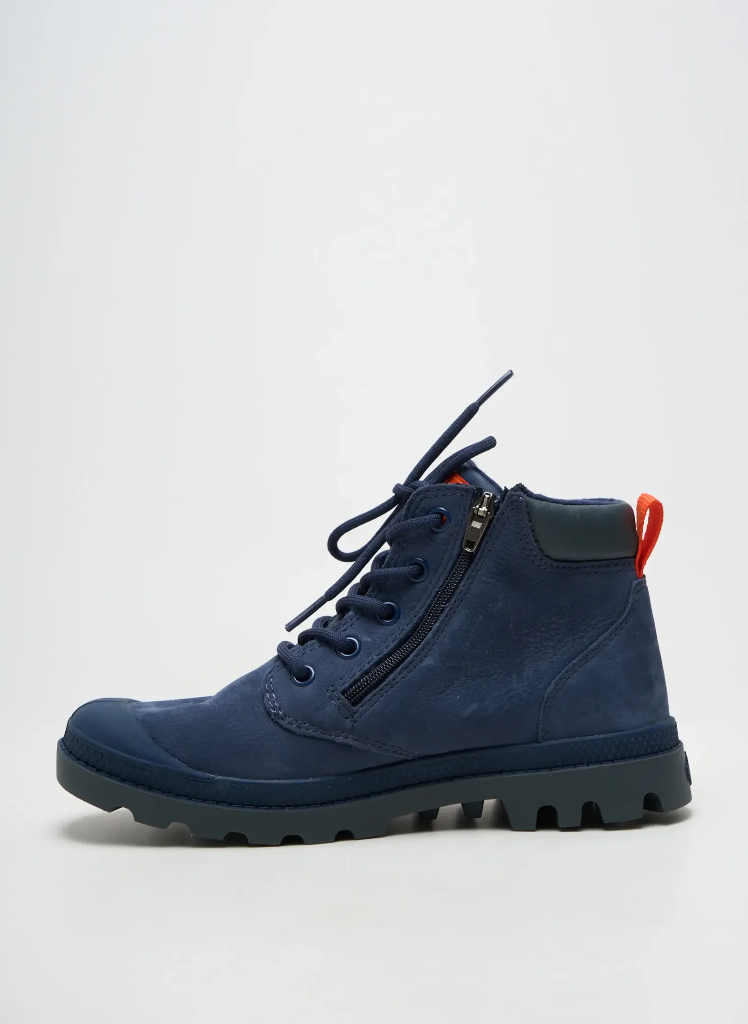 Bottines/boots Palladium Bleu Bout Rond
