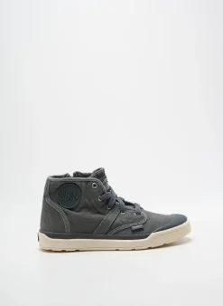 Bottines/boots Palladium Gris Bout Rond
