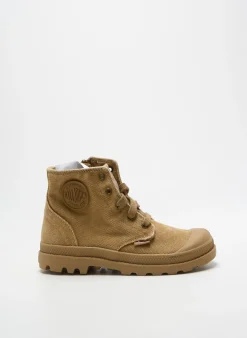 Bottines/boots Palladium Marron Bout Rond