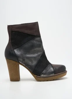 Bottines/boots Paprika Argent Talon De 7 À 9cm