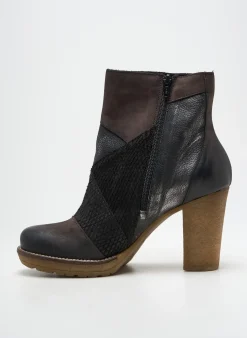 Bottines/boots Paprika Argent Talon De 7 À 9cm