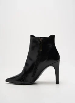 Bottines/boots Perlato Noir Talon De 7 À 9cm