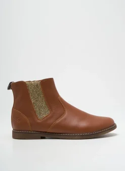Bottines/boots Pom D'api Marron Talon Bas