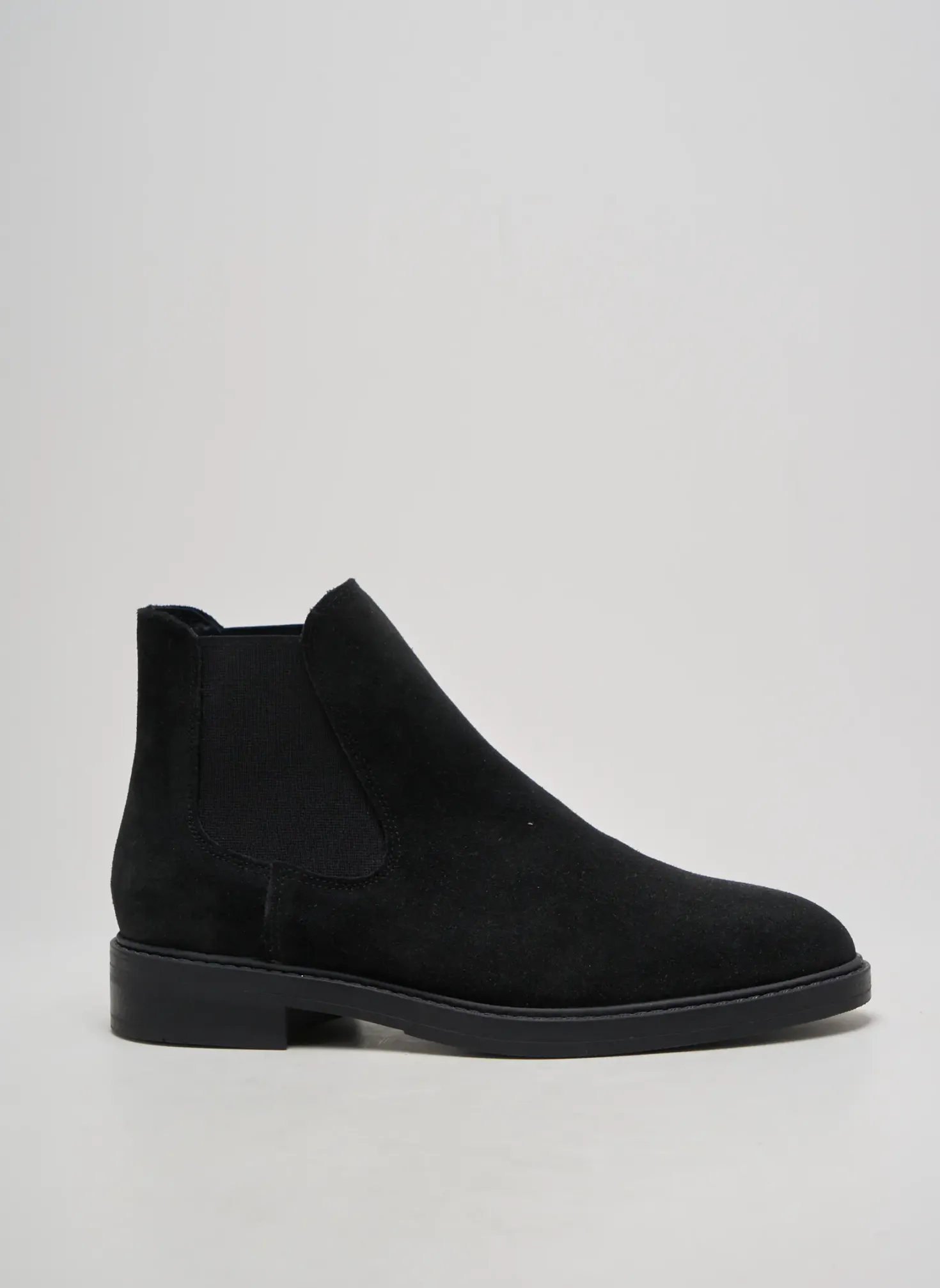Bottines/boots Selected Noir Talon Bas