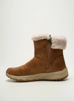 Bottines/boots Skechers Marron Talon Plat Jusqu'à 3cm