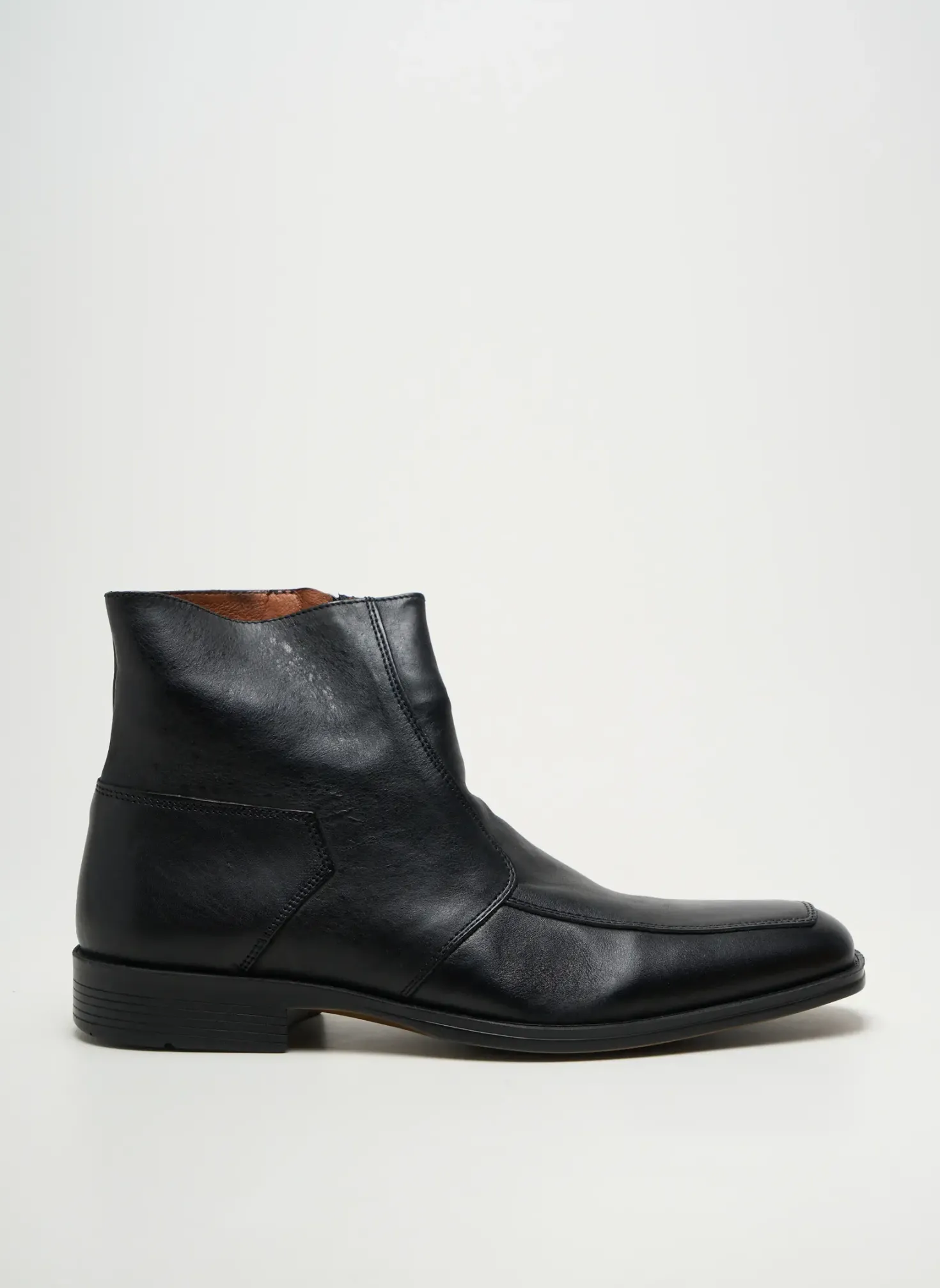 Bottines/boots Smann Noir Talon Bas