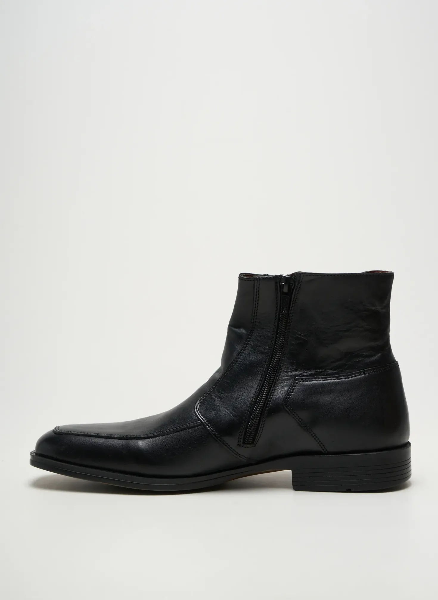 Bottines/boots Smann Noir Talon Bas