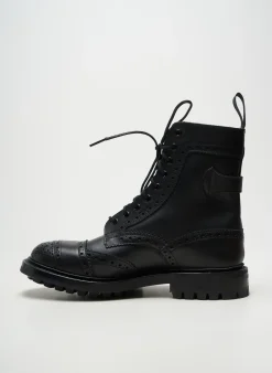 Bottines/boots Tricker's Noir Talon Bas